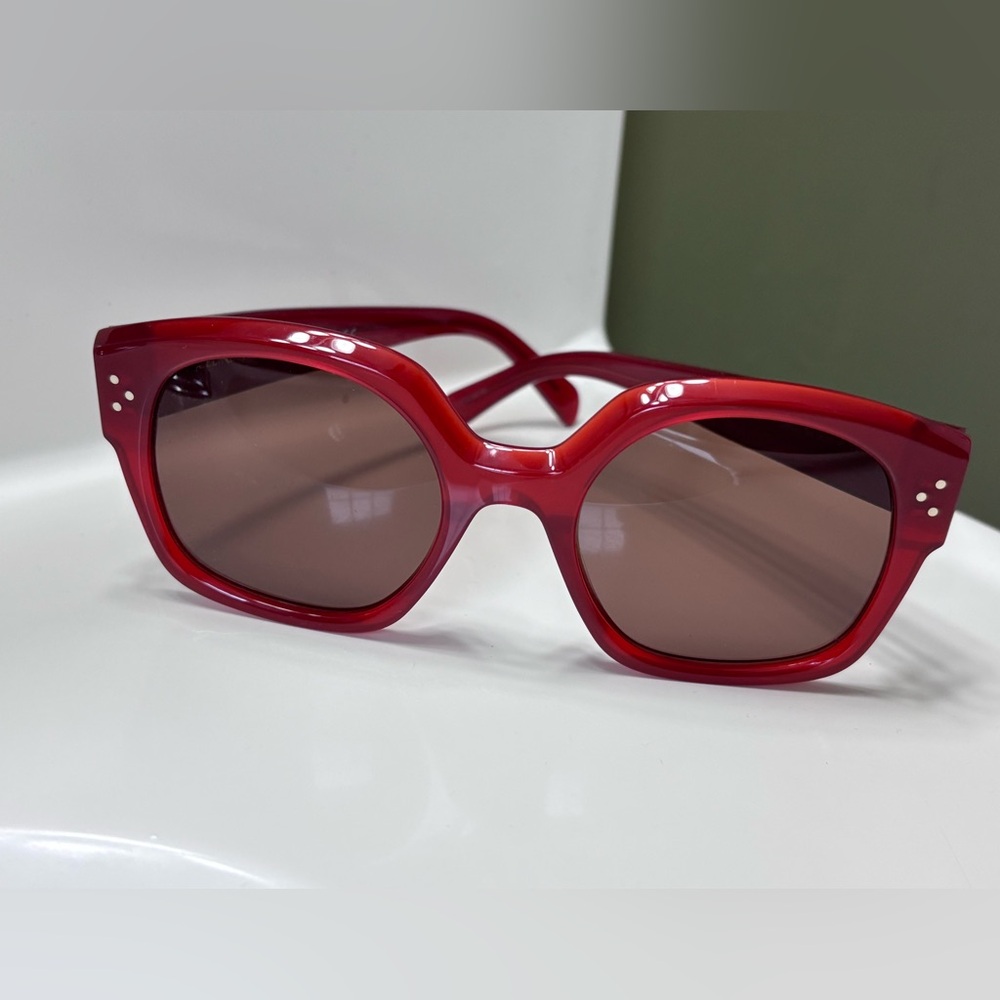Celine Red Sunglasses